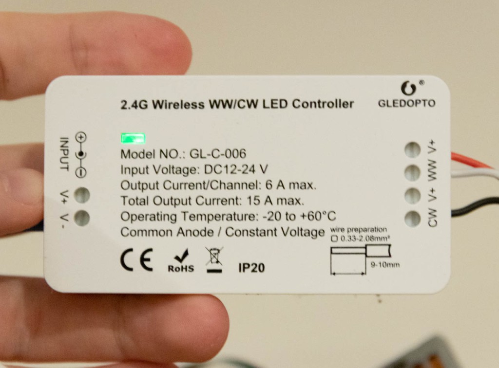 Gledopto LED dimmer/ZigBee controller